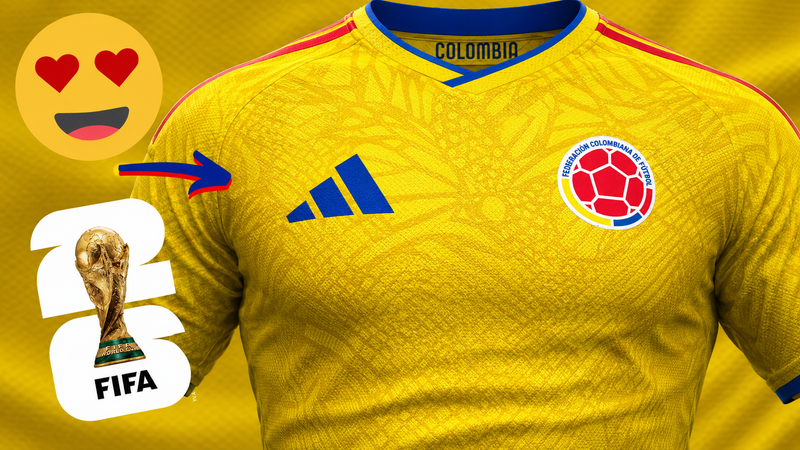 🔥 LA CAMISETA MÁS DESEADA POR LOS VERDADEROS FANÁTICOS DE COLOMBIA co